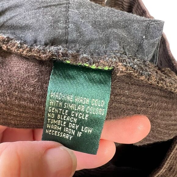 Vintage 8p RALPH LAUREN Women's Sable Brown Classic Corduroy Pants 8p - Picture 13 of 16